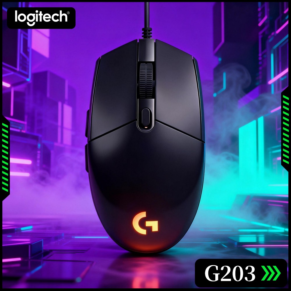 Logitech G203 Wired Gaming Mou - Logitech Mouse G203 recension och pris