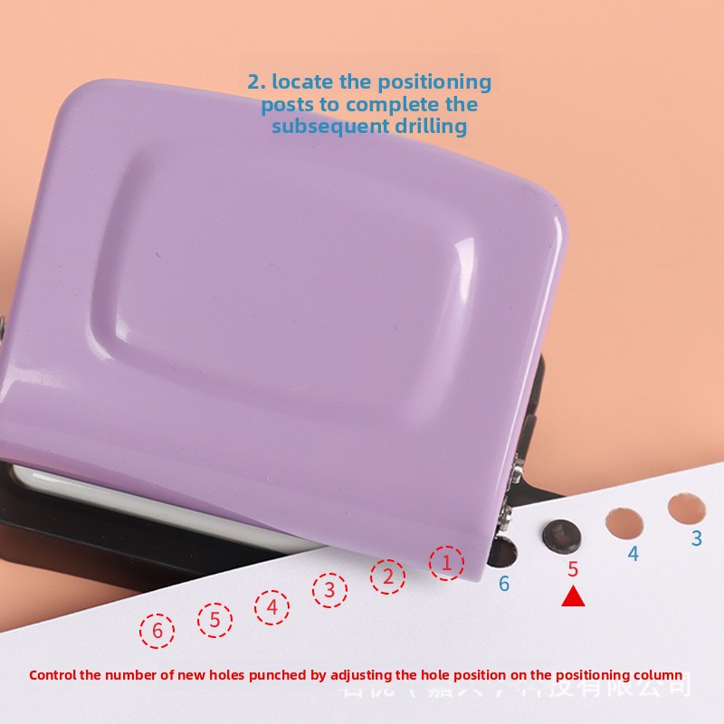 6-Hole Mini Creative Small Hol - Binding Machine Comb recension och pris