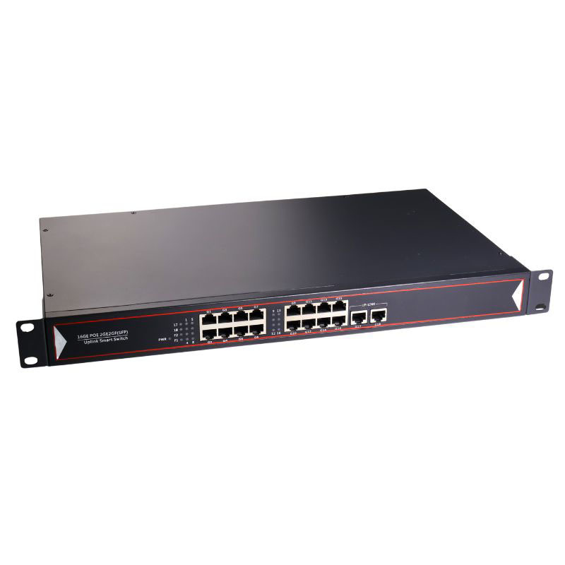 10/100/1000M 16 Port PoE Switc - Power Over Ethernet recension och pris