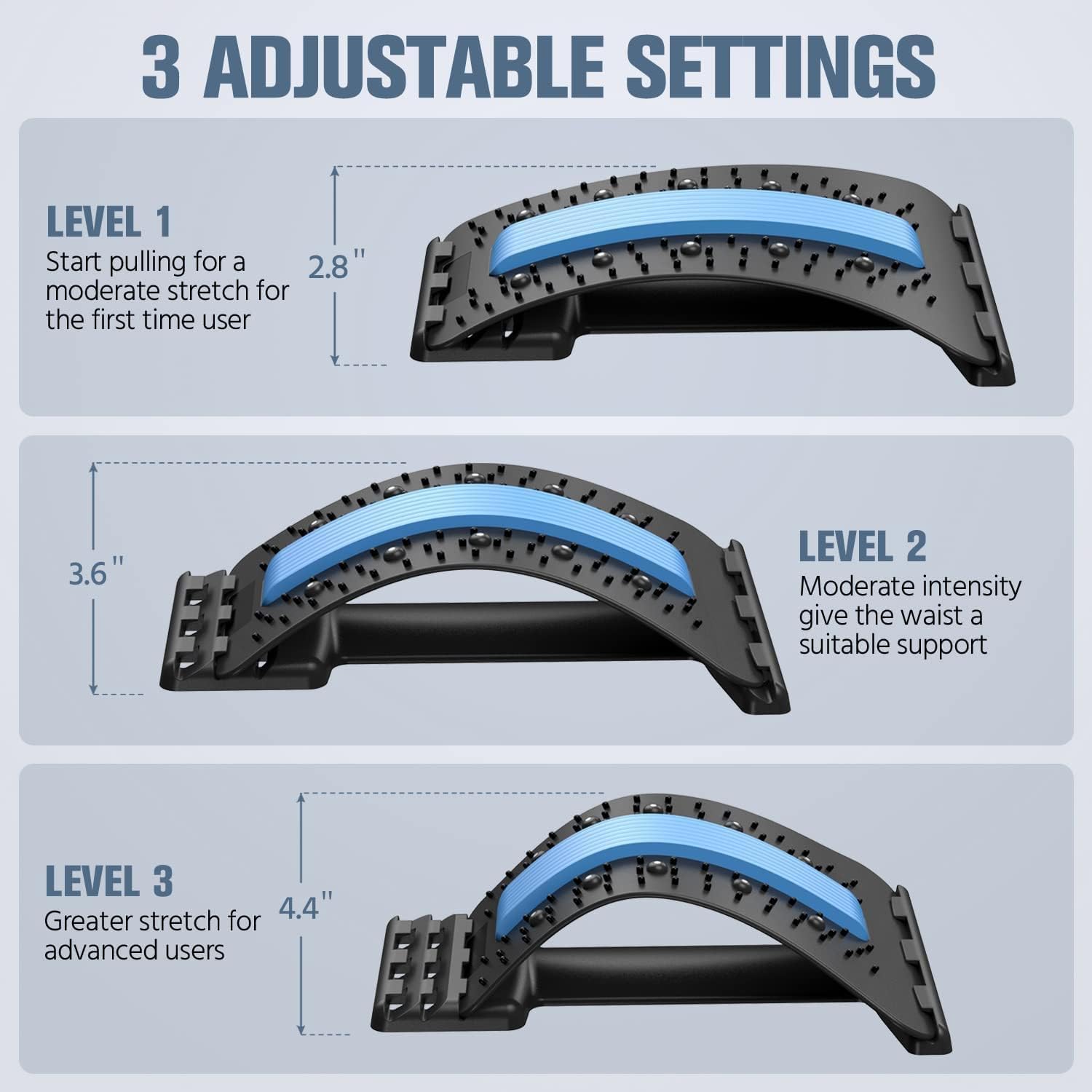 Multi-Level Back Stretching De - Office Technologies recension och pris