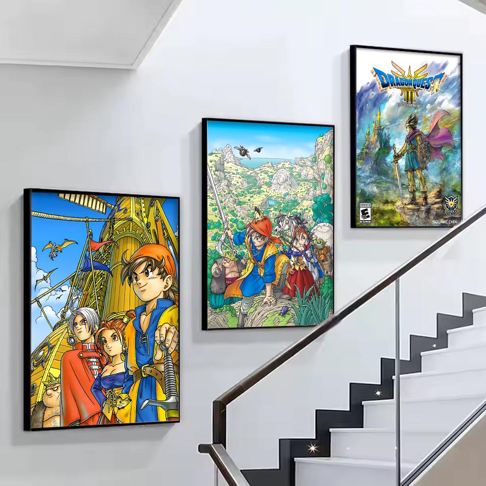 Game D-Dragon Q-Quest Poster S - Office Quest recension och pris