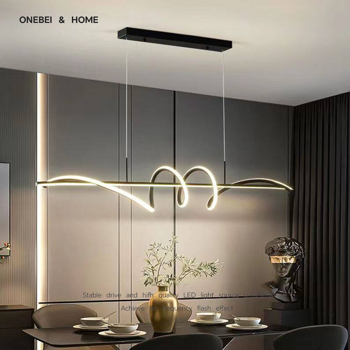Modern LED Rotating Pendant La - Office Technician recension och pris