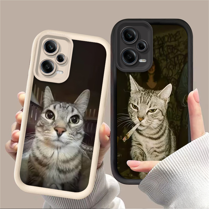 Trendy Cat Smoking Phone Case  - Receipt Printer Thermal recension och pris