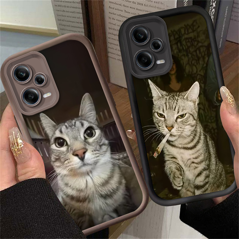 Trendy Cat Smoking Phone Case  - Receipt Printer Thermal recension och pris