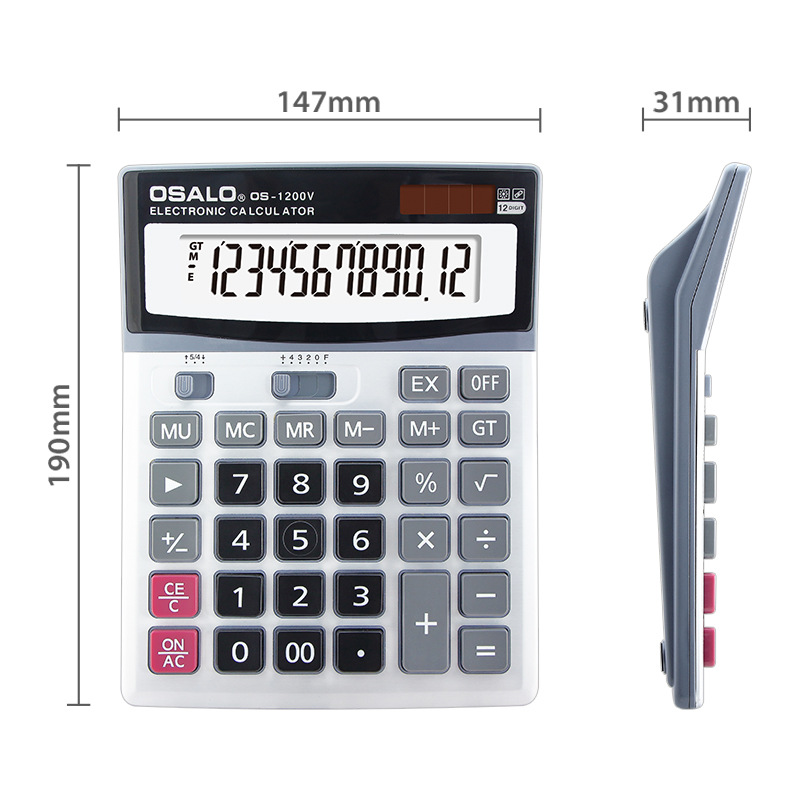 Solar Calculator ABS Plastic O - Office Technologies recension och pris