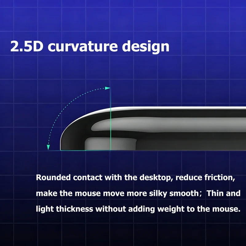 2.5D Curved Edge Tempered Glas - Office Technician recension och pris