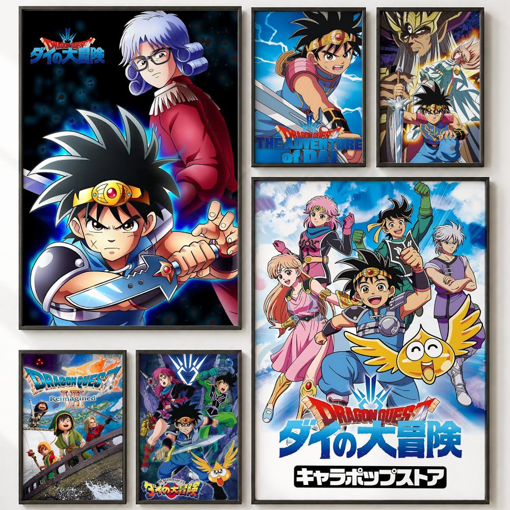 Dragon Quest RPG Poster HD pos - Office Quest recension och pris