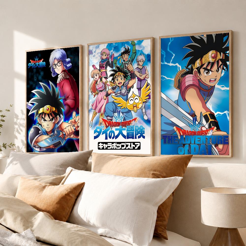 Dragon Quest RPG Poster HD pos - Office Quest recension och pris
