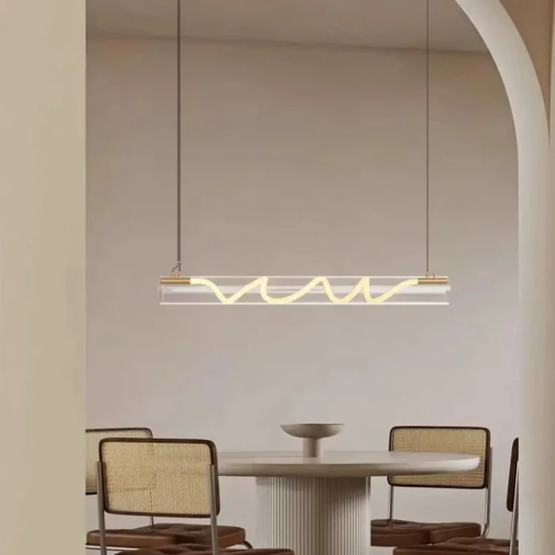 Nordic Long Tube Chandelier Li - Office Technician recension och pris