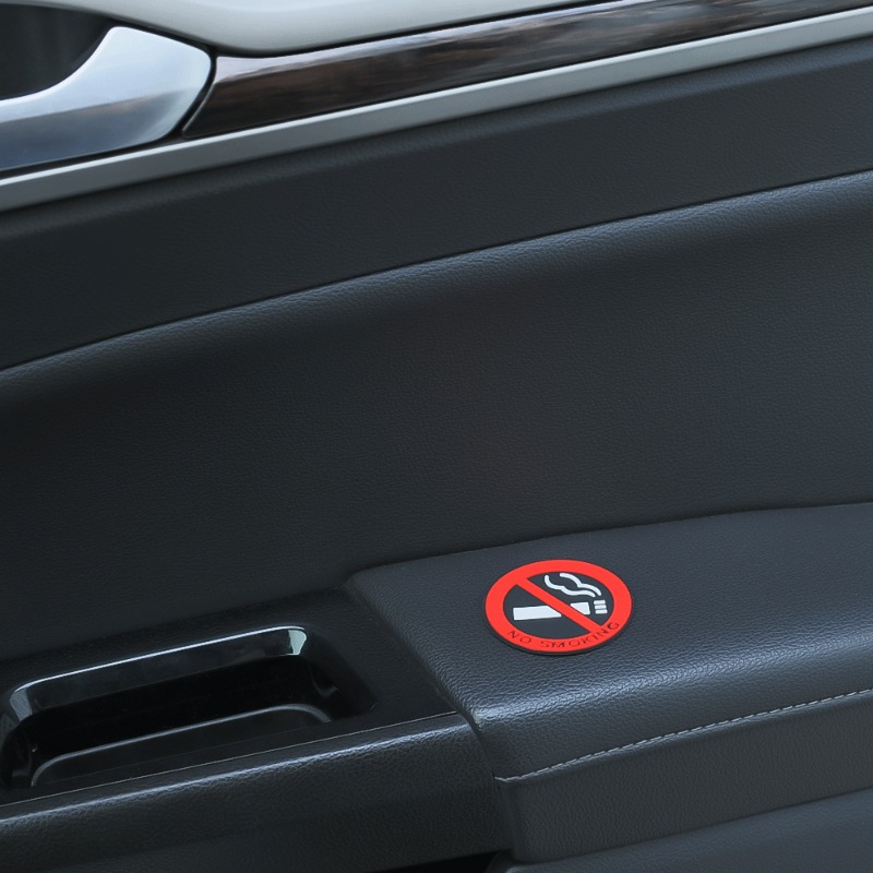No Smoking Car Stickers Red Ro - Office Technologies recension och pris