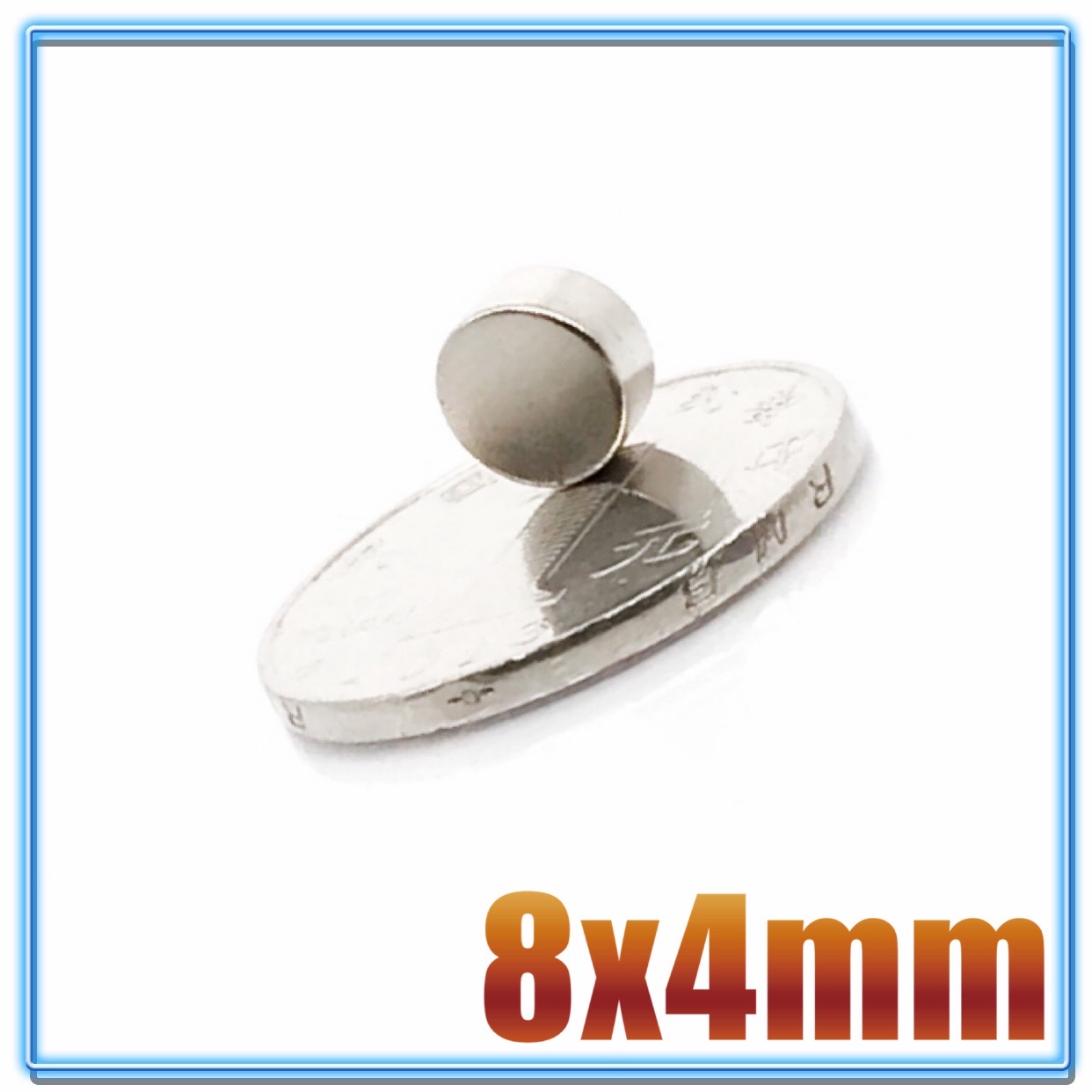 Round 8x4mm Magnet 10/50/200/1 - Office Technologies recension och pris
